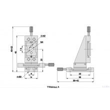 平移台TSM系列，TSMA4-3